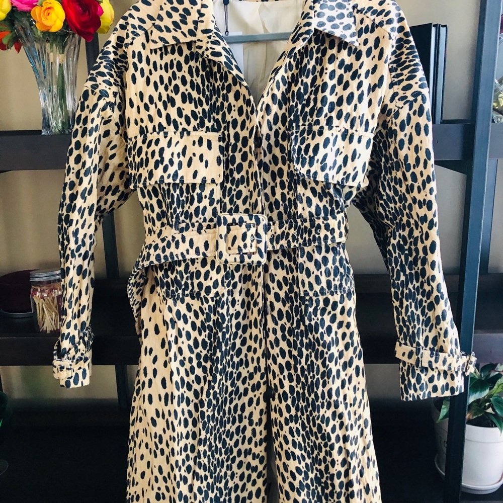 Jacquemus
Belted Printed Cotton And Linen-Blend.